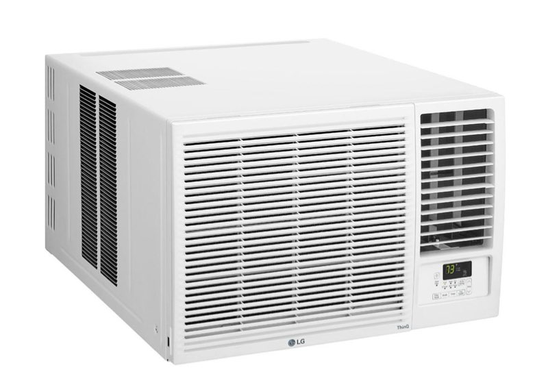 LG 23,000 BTU / 12,000 BTU SMART WI-FI ENABLED WINDOW AC (COOL / HEAT), W/REMOTE (208V)