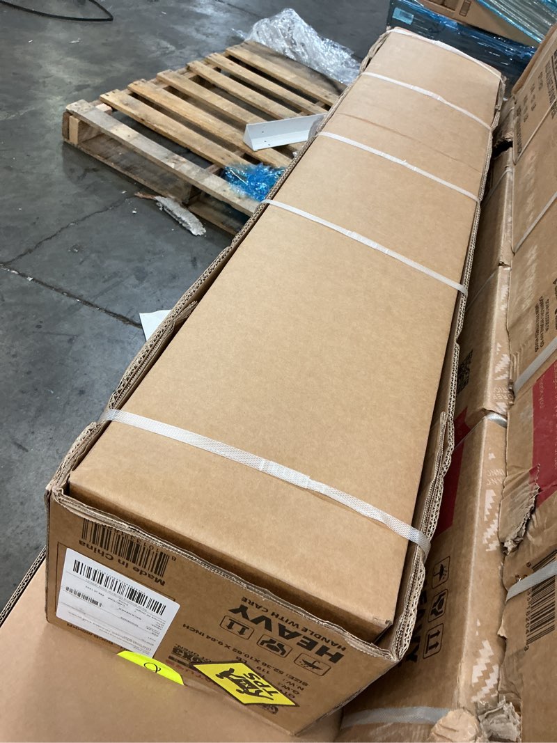 Condition photo showing As Is for Fitvids Multifunctional Home Gym System Workout Station with Leg Extension and Preacher Curl, 122.5LB Weight Stack, Multiple Options, Multiple Packages Black/Red Part Only(incomplete box 3 only)