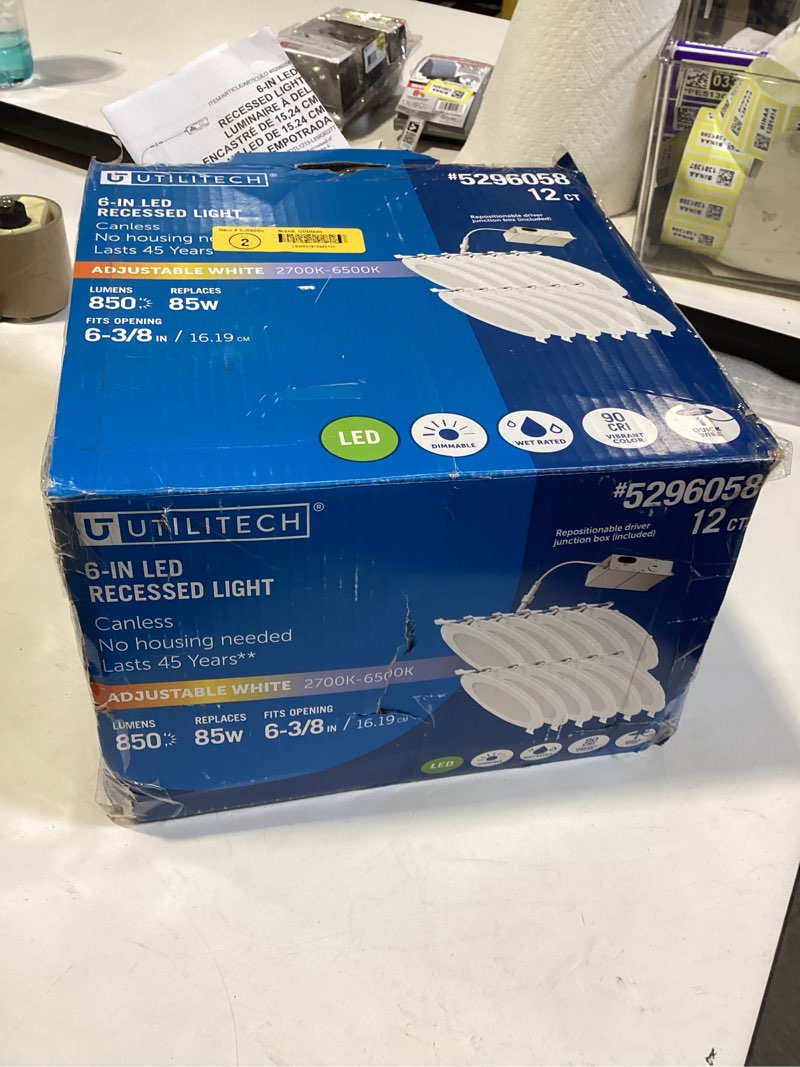 6 in  led  recessed light