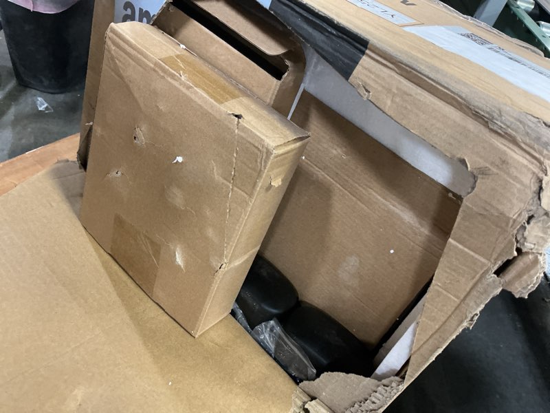 Condition photo showing New/Like New for Mobile TV Cart Rolling TV Stand with Wheels for 55-100 Inch LCD LED Flat Curved Screens up to 250 lbs, Max VESA800x600 mm Heavy Duty Portable Floor TV Stand Large Base Trolley Height Adjustable TV Stand + 1 shelf