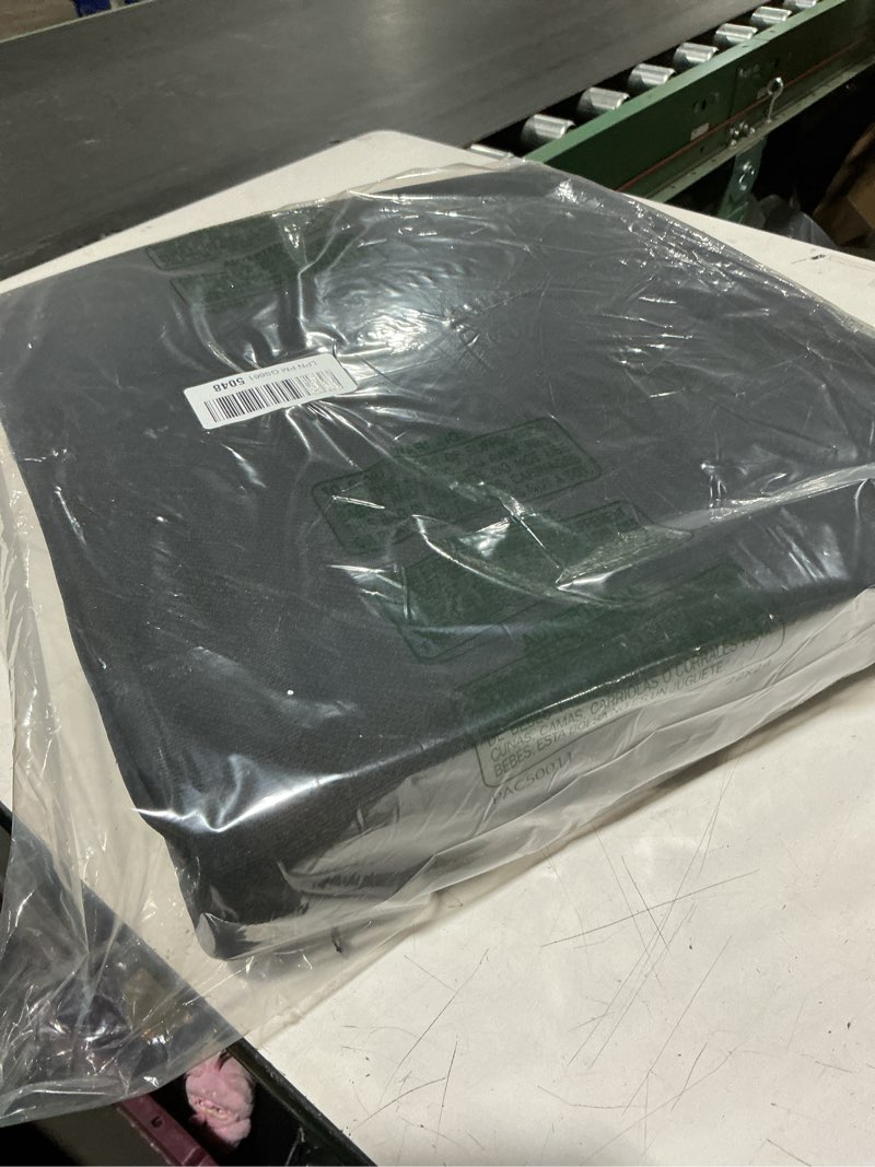 Condition photo showing New/Like New for geiserailie breathable mesh cover egg chair cushion with non-slip cover egg foam pad set for chairs relieve back foam seat recliner cushions 4" thick office chair accessories pad (1 set,blue) breathable mesh cover blue 1