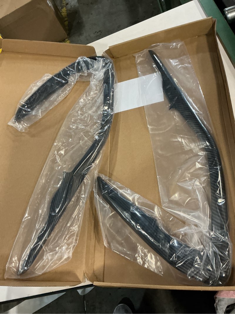 Condition photo showing Good Condition for Carbon Fiber Interior V Door Panel Trim Cover Frame Decoration Interior Accessories for Chevrolet Camaro 2016-2023