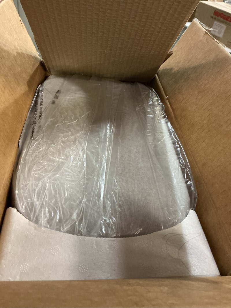 Condition photo showing New/Like New for 2.6 Gallon Slim Bathroom Trash Can with Soft Close Lid, 10L Stainless Steel Garbage Can with Removable Liner Bucket, for Narrow Spaces,Bathroom, Bedroom (Silver)