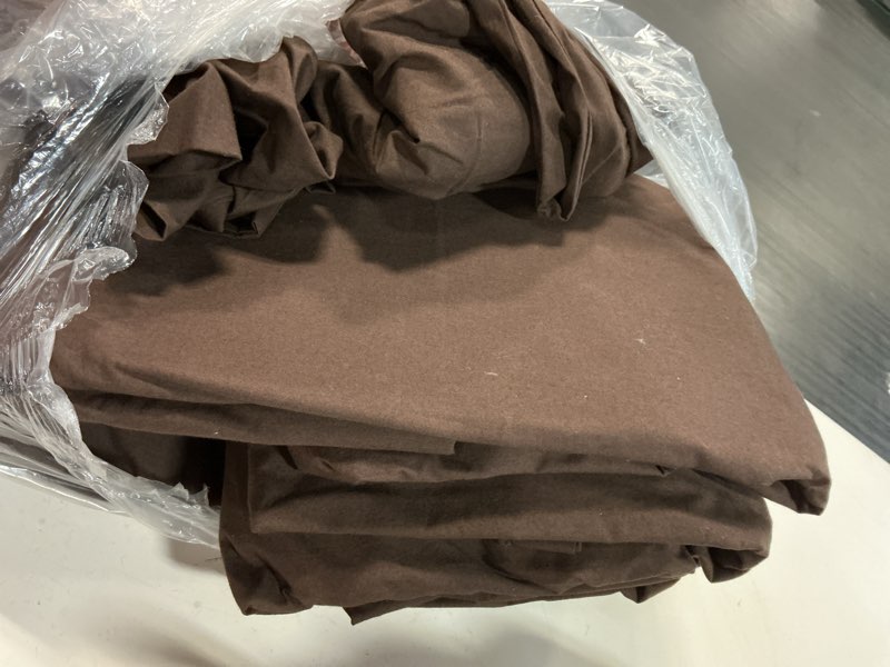 Condition photo showing As Is for european linen sheet set 3pcs queen 