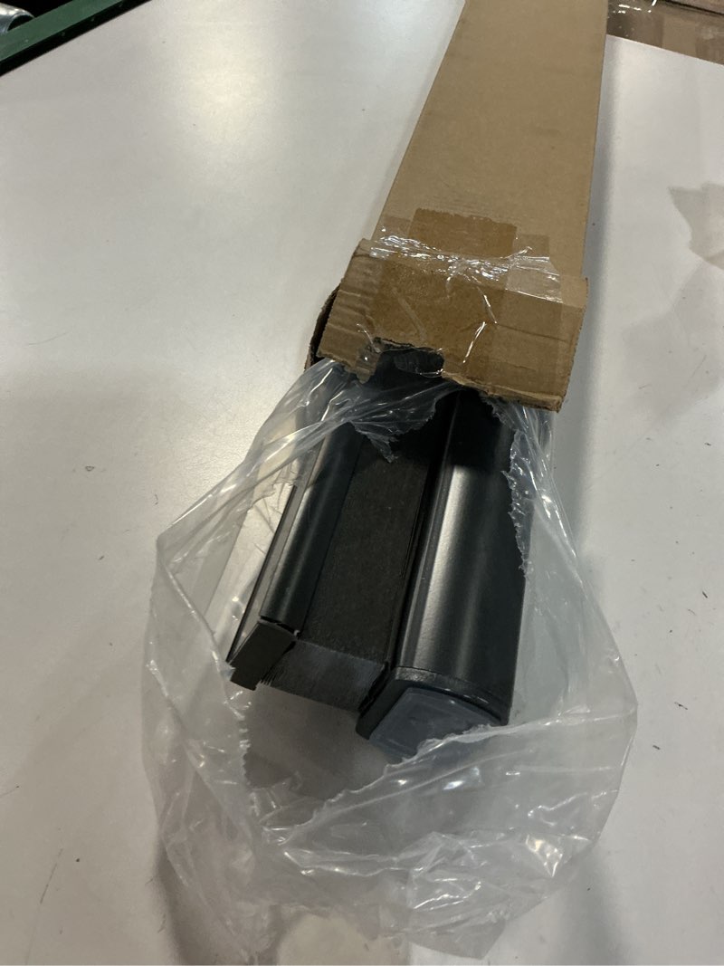 Condition photo showing Good Condition for Joydeco No Tools No Drill Cordless Cellular Shades, Light Filtering Honeycomb Blinds for Indoor Windows, Thermal Insulating & Noise Reducing (Black, 34" W x 64" H) Light Filtering - Black 34"W x 64"H