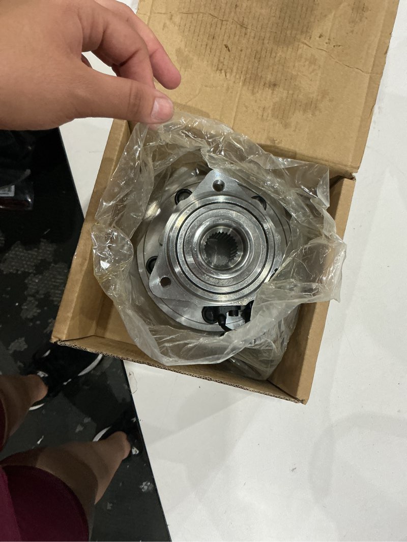 Condition photo showing Good Condition for a-premium 2 x front wheel bearing and hub assembly with abs & 5-lug | compatible with jeep commander 2006-2010, grand cherokee 2005-2010, 4wd & rwd, high carbon steel, double-lip seal ring