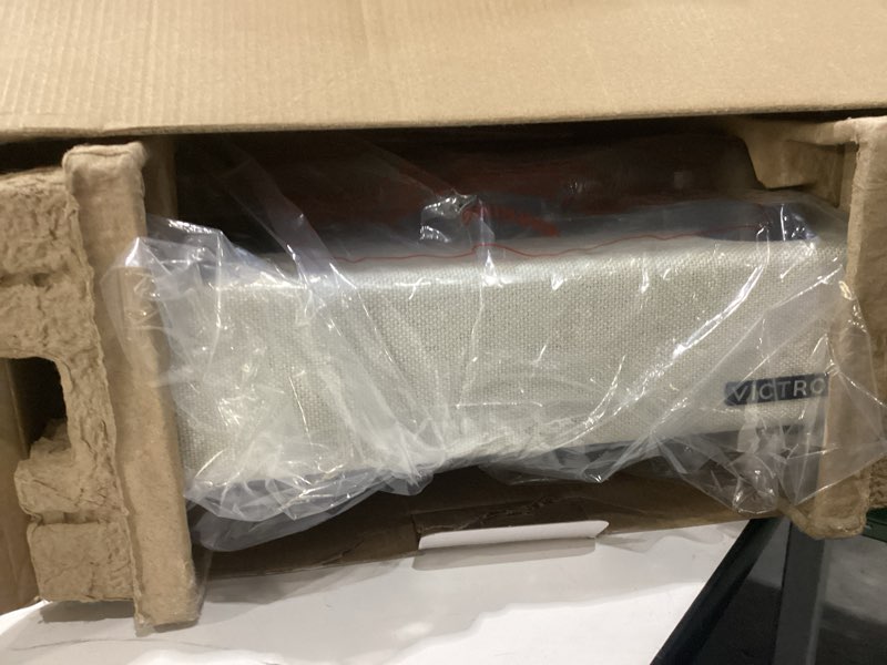 Condition photo showing Good Condition for NOT TESTED Victrola Eastwood II Record Player with Speakers – Bluetooth 5.1 and Vinyl Stream Technology, Vintage Style 3-Speed Vinyl Player, Audio Technica AT-3600LA Cartridge (Oak) Oak Eastwood II