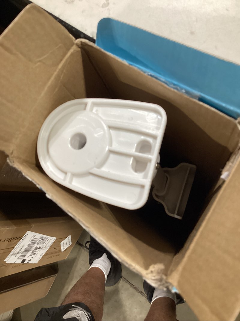 Condition photo showing Good Condition for retractable baby gates no drilling, probebi retractable dog gate for the house extends to 54" wide 33" tall, gates for baby indoor, stair gate for outdoor, staris, hallways, doorways, deck, porch a-white 33" tall x 54" wide-no drilling