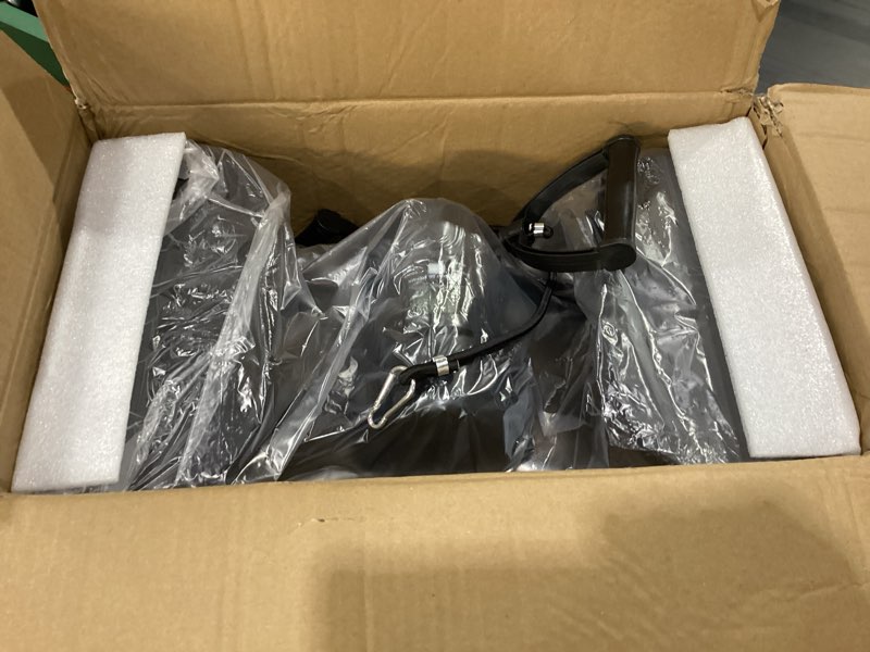Condition photo showing New/Like New for rock stepper side to side, u-shaped rock stepper machine with digital display, workout machine for legs & glutes, 330 lbs capacity, compact side stepper for home