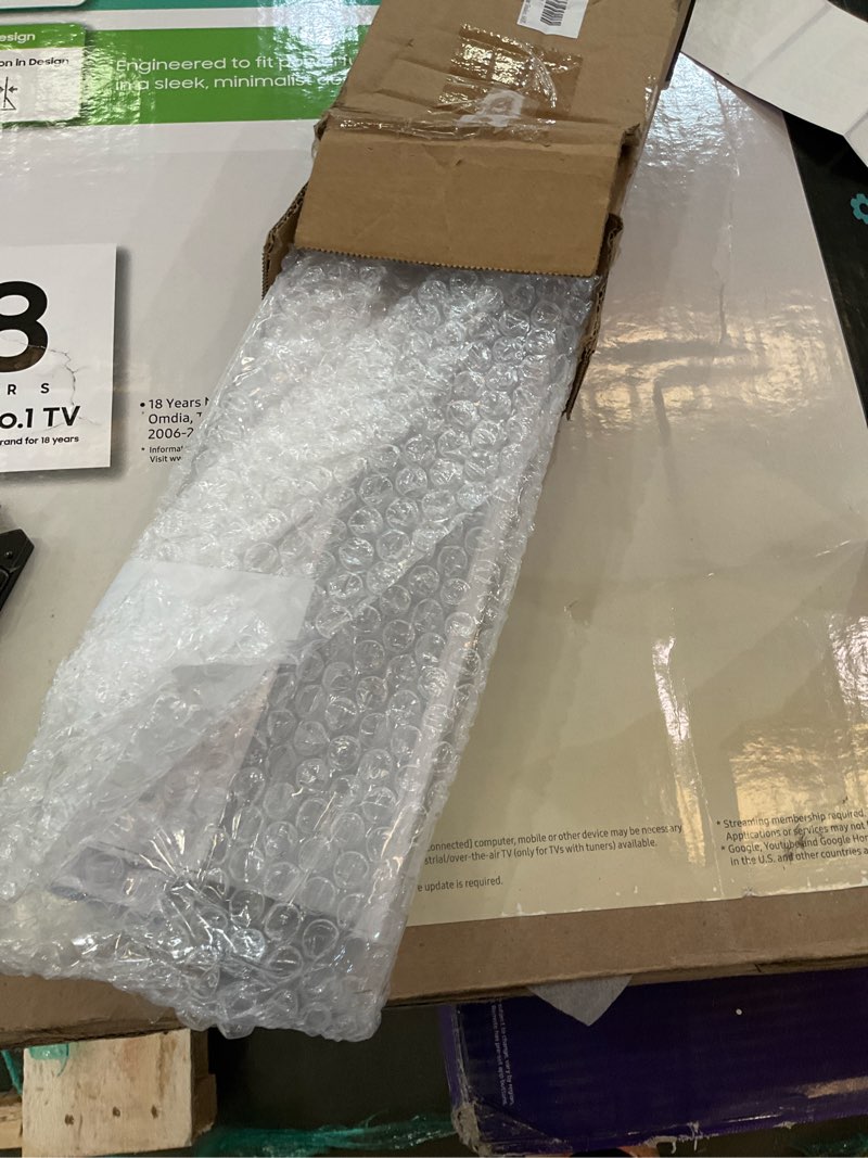 Condition photo showing As Is for seeye no drill cordless cellular shades, blackout honeycomb blinds for indoor window,thermal insulated noise reduction, easy install for bedroom, living room, office, white (64" w x 64" h) white-blackout 64"w x 64"h