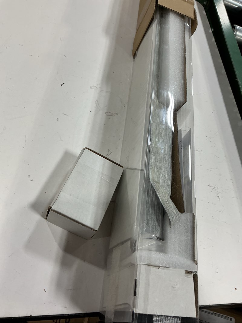 Condition photo showing Good Condition for motorized blinds no drill automatic blinds for windows cordless roller shades electric blinds with remote control smart blinds (grey, 36 x 72) grey 36"w x 72"h