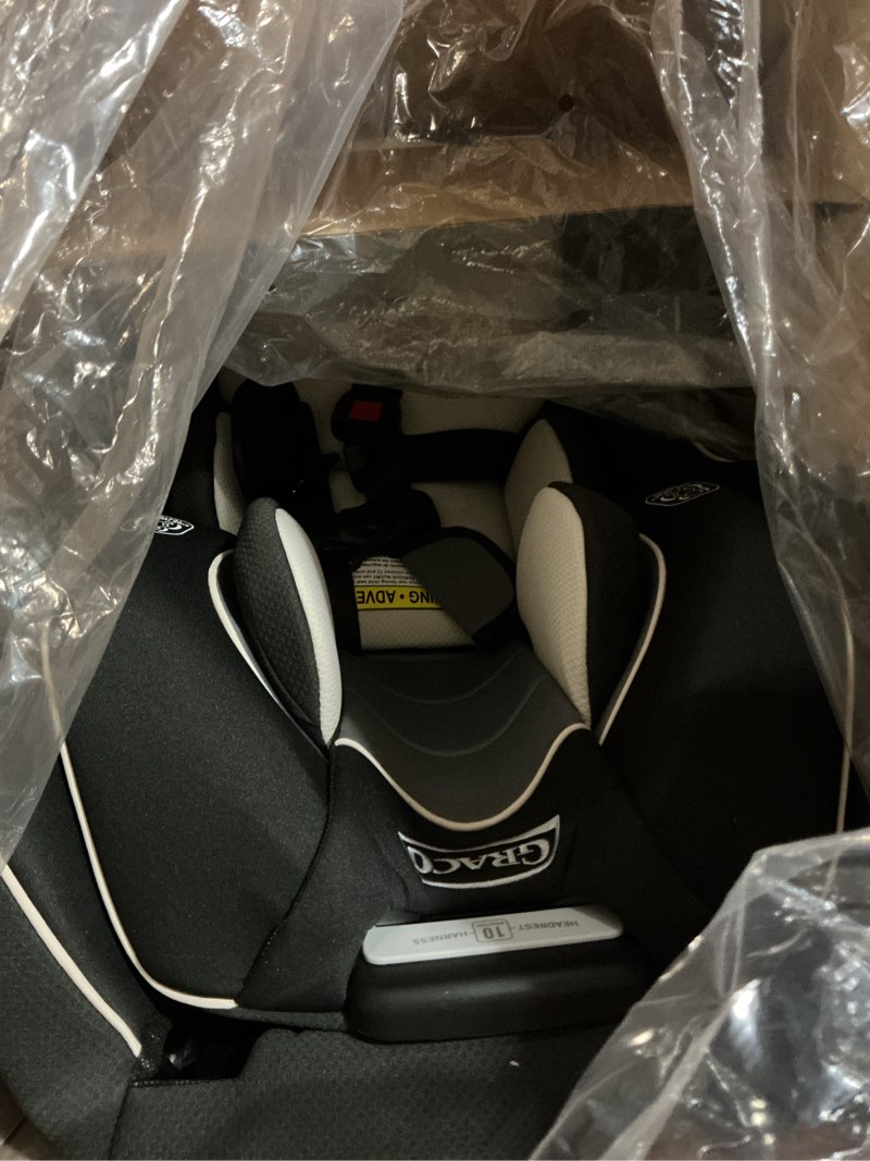 Condition photo showing Good Condition for graco extend2fit convertible car seat, rear and forward facing car seat with adjustable extension panel for extra legroom, great gift for baby shower or baby registry, gotham 2-in-1 gotham 2.0