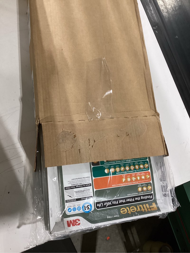 Condition photo showing Good Condition for filtrete 12x30x1 ac furnace air filter, mpr 700, merv 8, tough on pollen, easy on airflow, 3-month pleated 1-inch electrostatic air cleaning filter, 4-pack (actual size 11.81 x 29.81 x 0.81 in)