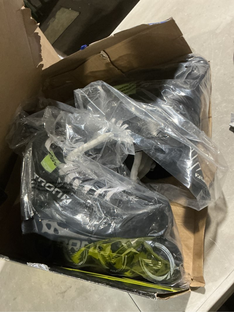 Condition photo showing Good Condition for tronx stryker 3.0 senior adult junior kids inline roller hockey skates, new model