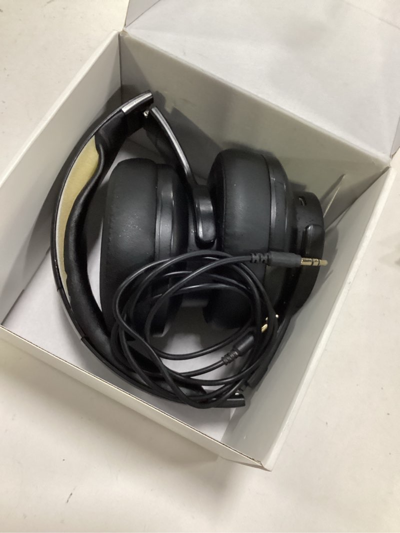 Condition photo showing Good Condition for Picun B8 Bluetooth Headphones, 120H Playtime Headphone Wireless Bluetooth with 3 EQ Modes, Low Latency, Hands-Free Calls, Over Ear Headphones for Travel Home Office Cellphone PC Black