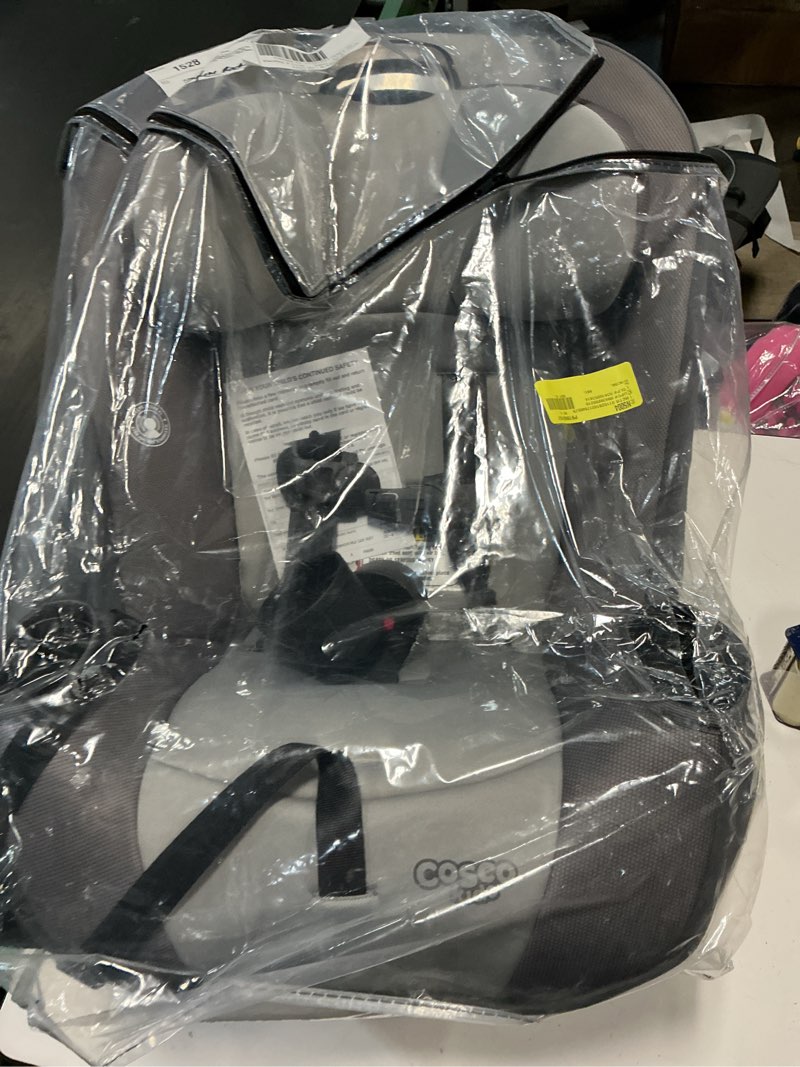 Condition photo showing New/Like New for cosco kids entrada infant and toddler convertible car seat, shady day, grey