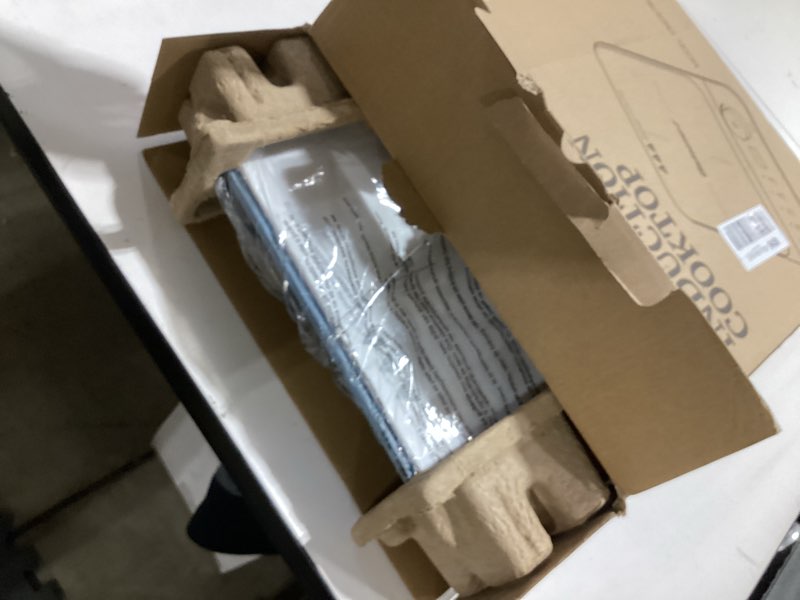 Condition photo showing Good Condition for Elite Gourmet EIND57BL SlimStore™ Induction Cooktop, Touch Controls, Ultra Thin 2" Profile, 10 Power Levels, Temps 140°F to 465°F, Fast Heat Up, Blue