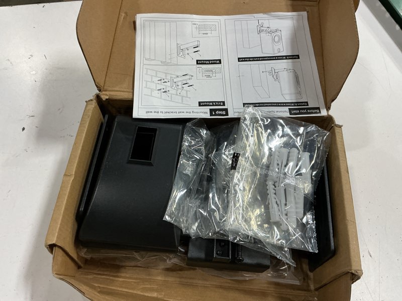 Condition photo showing Good Condition for suptek speaker wall mounts, dual speaker stands for surround sound speakers, universal bracket, tilt swivel shelves up to 55lbs black (2 pack) standard--black
