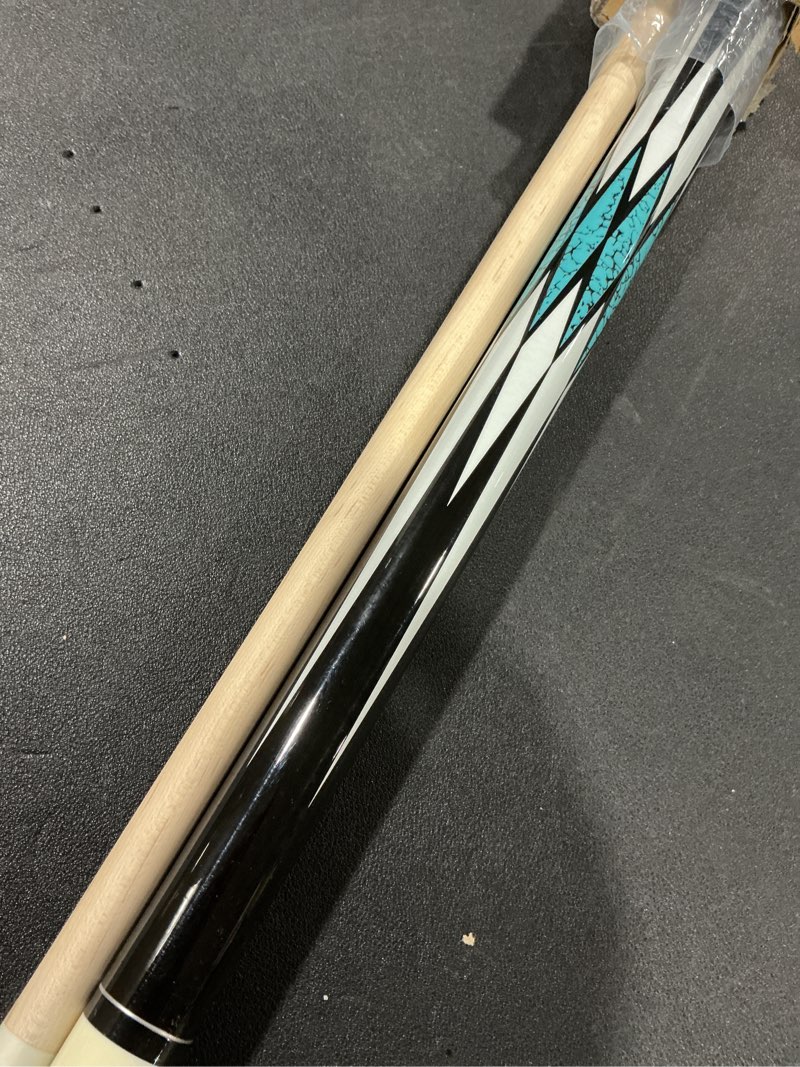 Condition photo showing Good Condition for Pool Cue Stick - 58 inch Canadian Maple Billiard Pool Stick (Multicolour, 18oz, 19oz, 20oz, 21oz) 21oz Blue