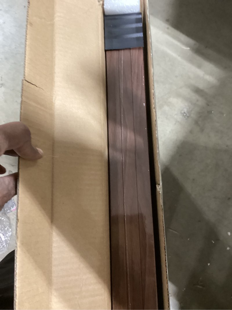 YESKAY 18x24 Picture Frame Brown Set of 3, Display Pictures 16x20 with Mat or 18 x 24 Without Mat, P