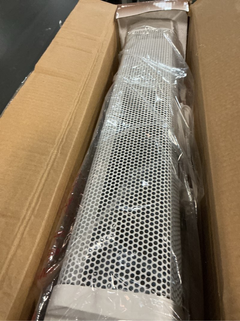 Condition photo showing New/Like New for EZ-HEAT 1,500 Watt Baseboard Space Heater with Adjustable Thermostat, Dent-Proof End Panels, Overheat Protection, Tip-Over Switch, & Stay-Cool Body, CZ600