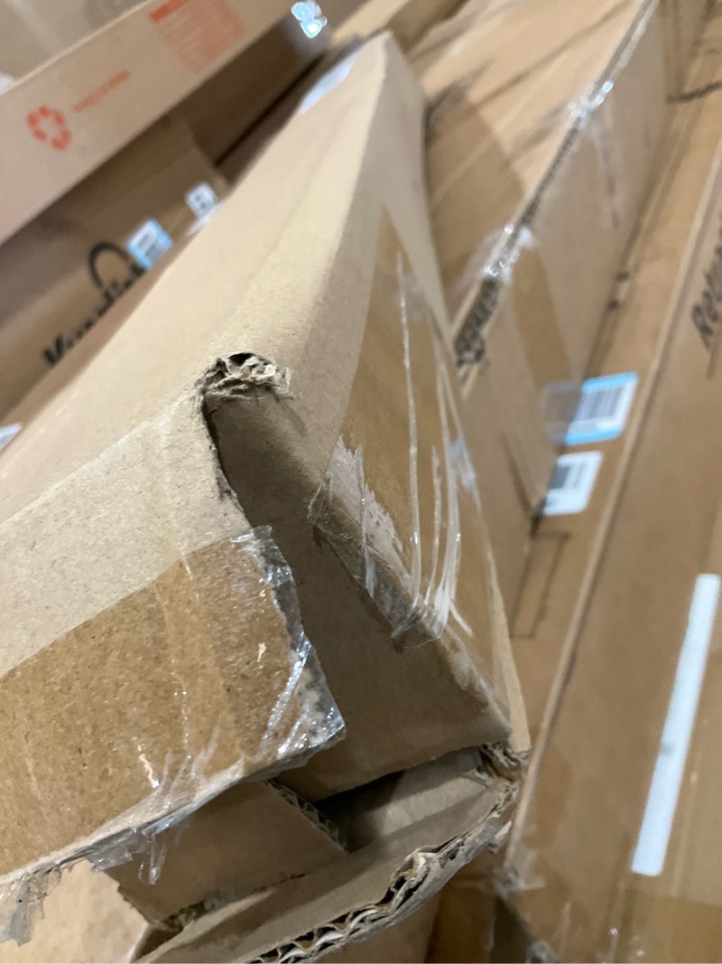 Condition photo showing Good Condition for lazblinds no tools no drill cordless roman shades for windows, blackout thermal insulated uv blocking window blinds, room darkening fabric blinds for indoor windows, 33'' w x 48'' h, beige blackout - beige 33" w x 48" h
