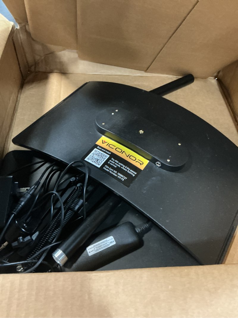 Condition photo showing As Is for Red Light Therapy for Face and Body, Red Infrared Light Therapy Lamp with Stand Led 660nm Red Light-Therapy& 850nm Infrared Light Device for Body