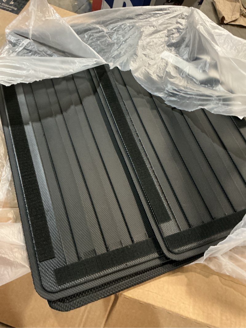 Condition photo showing Good Condition for cargo liners backrest mat for toyota sequoia accessories 2023-2026 with hook&loop rear trunk mat rear seat back cover protector all weather anti-slip split dog liner 4 pcs toyota sequoia 2023+ backrest mat + trunk mat