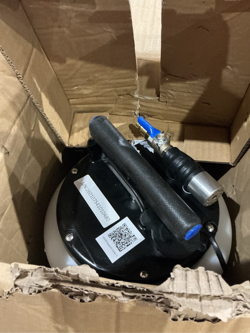 Condition photo showing As Is for vevor 6.5l manual fluid extractor pump, oil changer vacuum fluid extractor, oil extractor change pump for automotive, oil change & fluid change tool with dipstick and suction hose (6.5l)