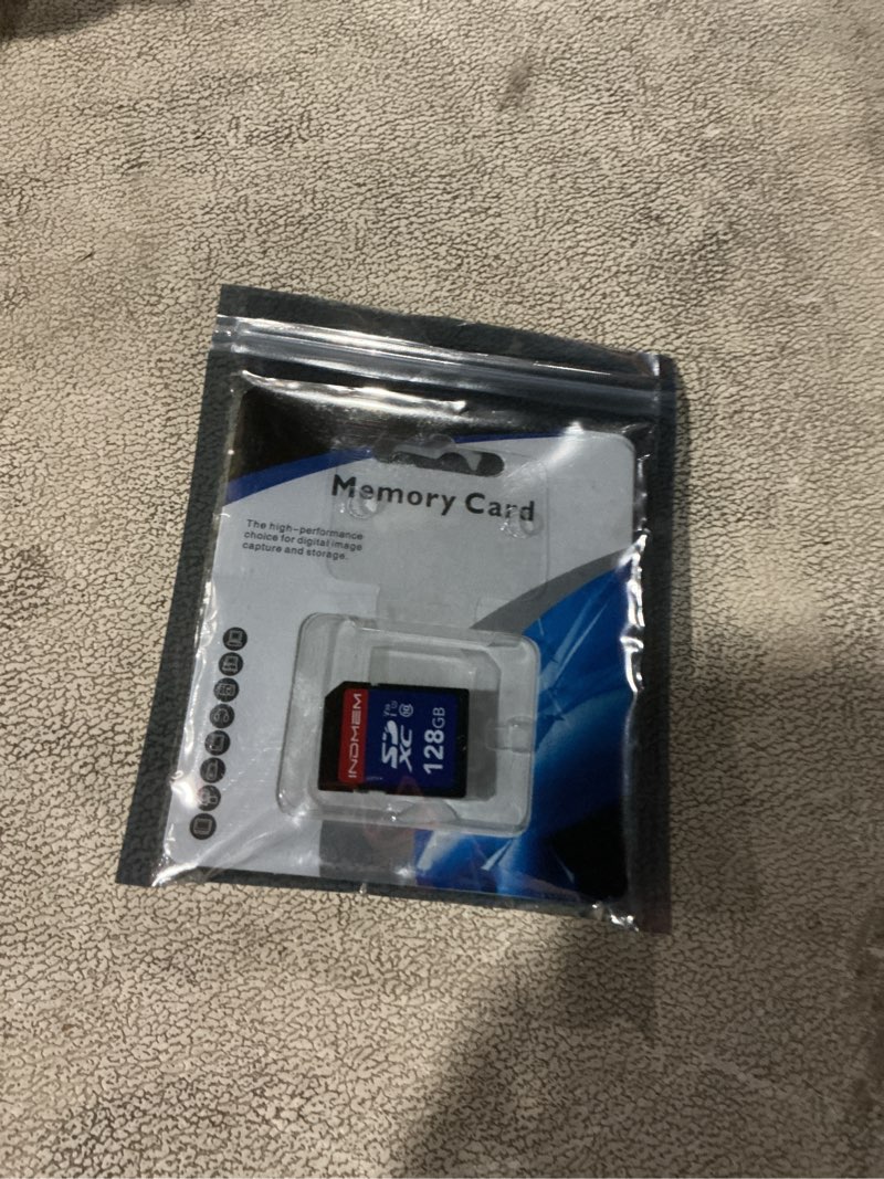 Condition photo showing Good Condition for 128GB SD Card 2Pack, C10, U3, V30, High Speed up to 90M/S, SDXC UHS-I Memory Cards, Full HD & 4K Video Compatible with Digital Camera, HD Camcorders, DSLR and PC, 128GB(2 pc) 128GB 2Pcs