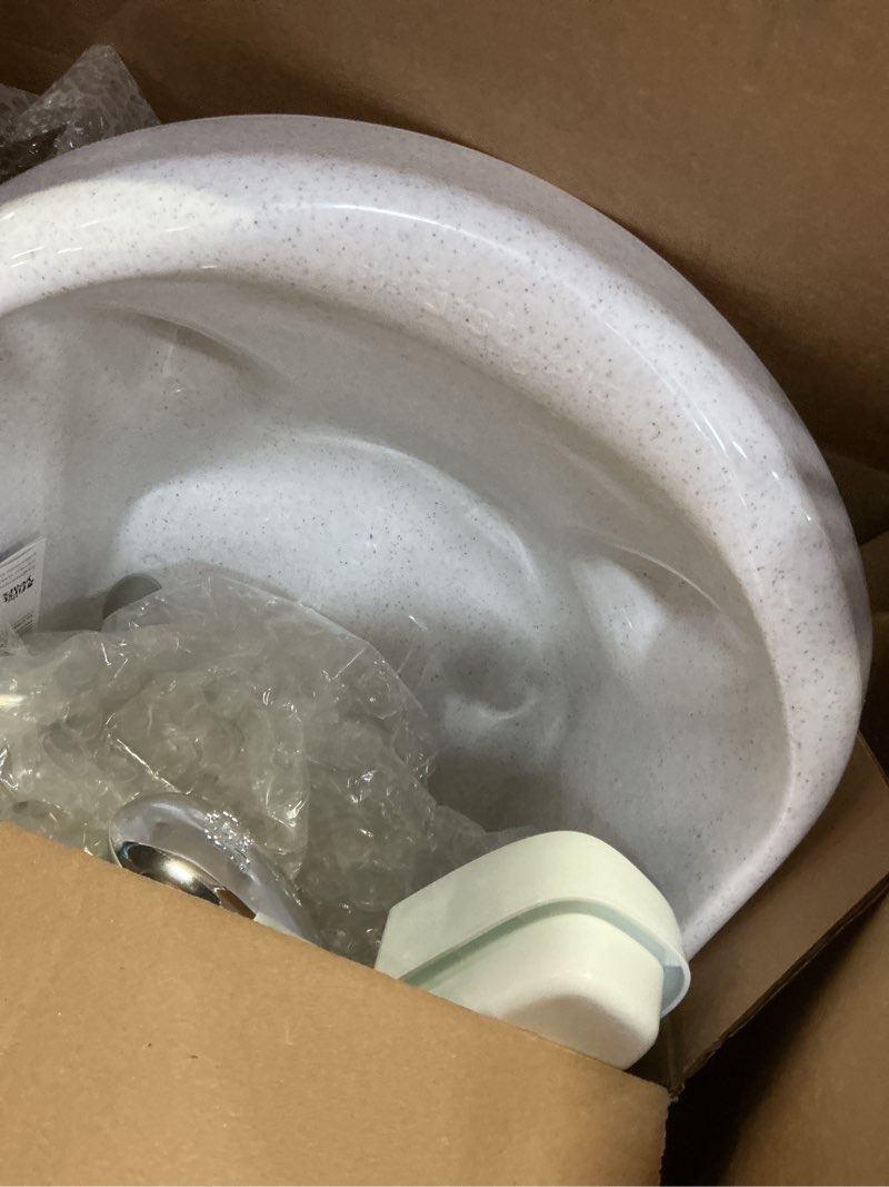 Condition photo showing Good Condition for the first years rain shower baby spa bathtub set – includes infant sling, soothing spray shower head, fresh water tank and built-in soft brush – 3-in-1 newborn to toddler design –baby bath essentials shower + tub