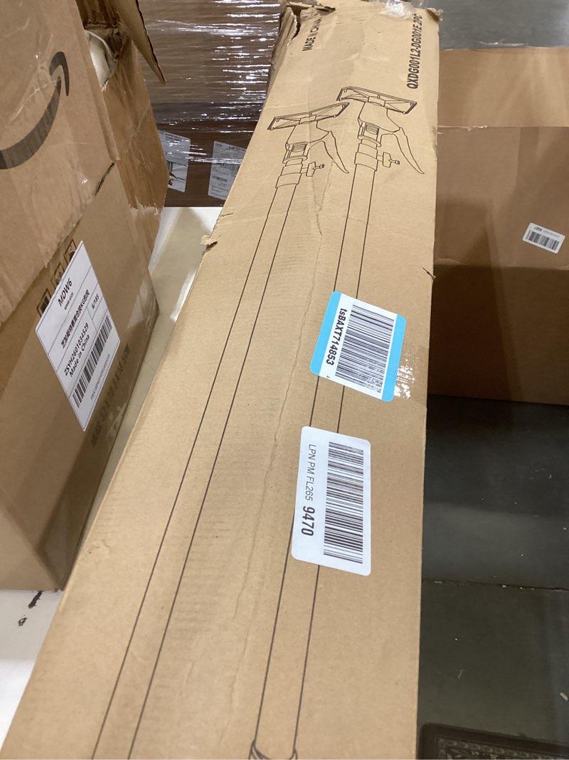 adjustable cabinet jacks for installing cabinets (45.3-114.2 2 pack) heavy duty 200 lb metal quick support rod & third hand support system with swivel nonslip pads for drywall and ceilings.