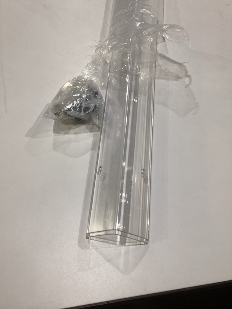 Condition photo showing New/Like New for Clear Screws Installation Wall Corner Protectors, Thickened L-Shaped Furniture Edge Shields & Guards for Sharp Wall, Door Frame, Table (2pcs x 39.4’’L x 1.97’’W) 2pcs x 39.4’’L x 1.97’’W Screw Fixing