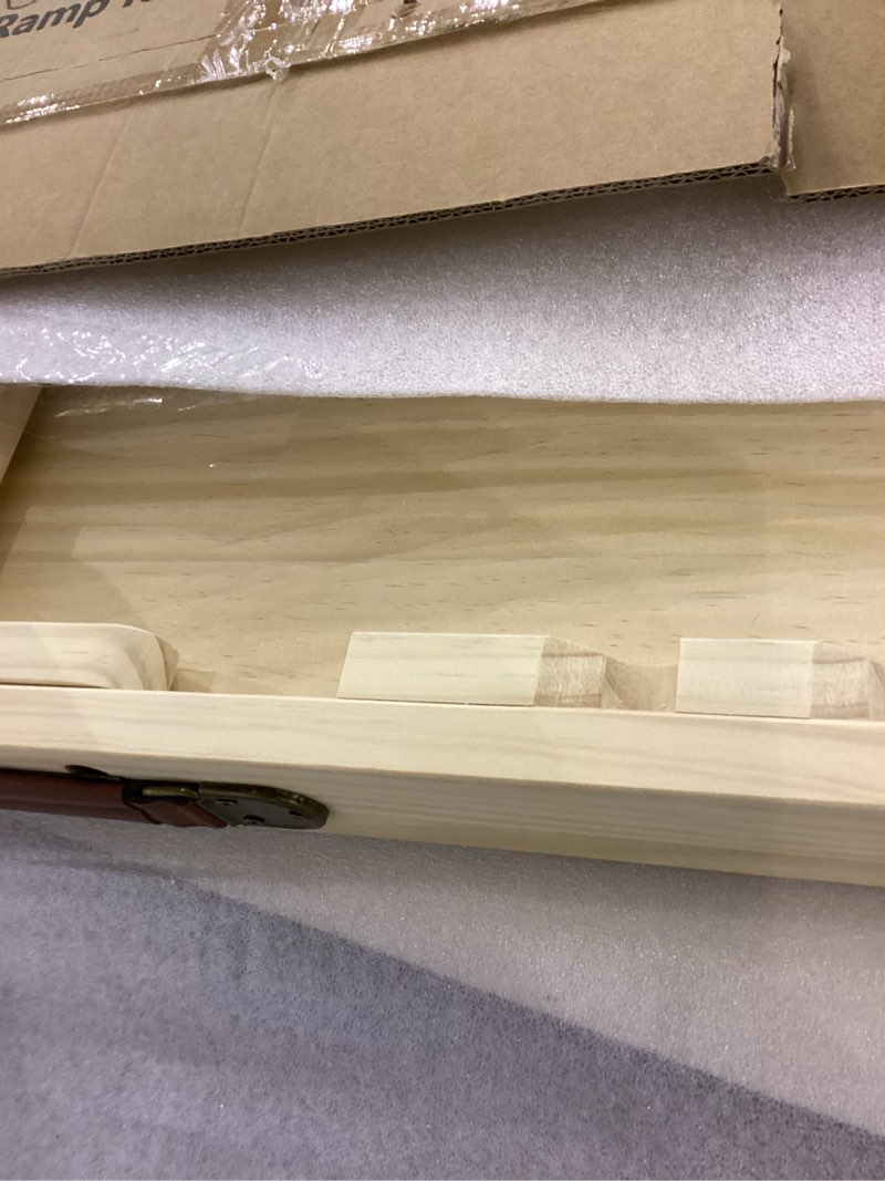 Condition photo showing Good Condition for Large Dog Pet Ramp Stairs for Bed Couch Car Truck SUV,Dog Pet Ramp for Small Large Dogs Pets to Get on High Bed Truck Couch Sofa Medium