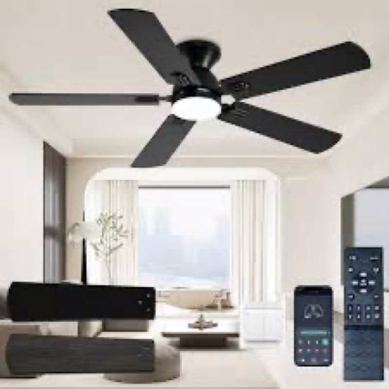 x004QKN0H1 AKOFUN 52 inch ...iving Room, Black