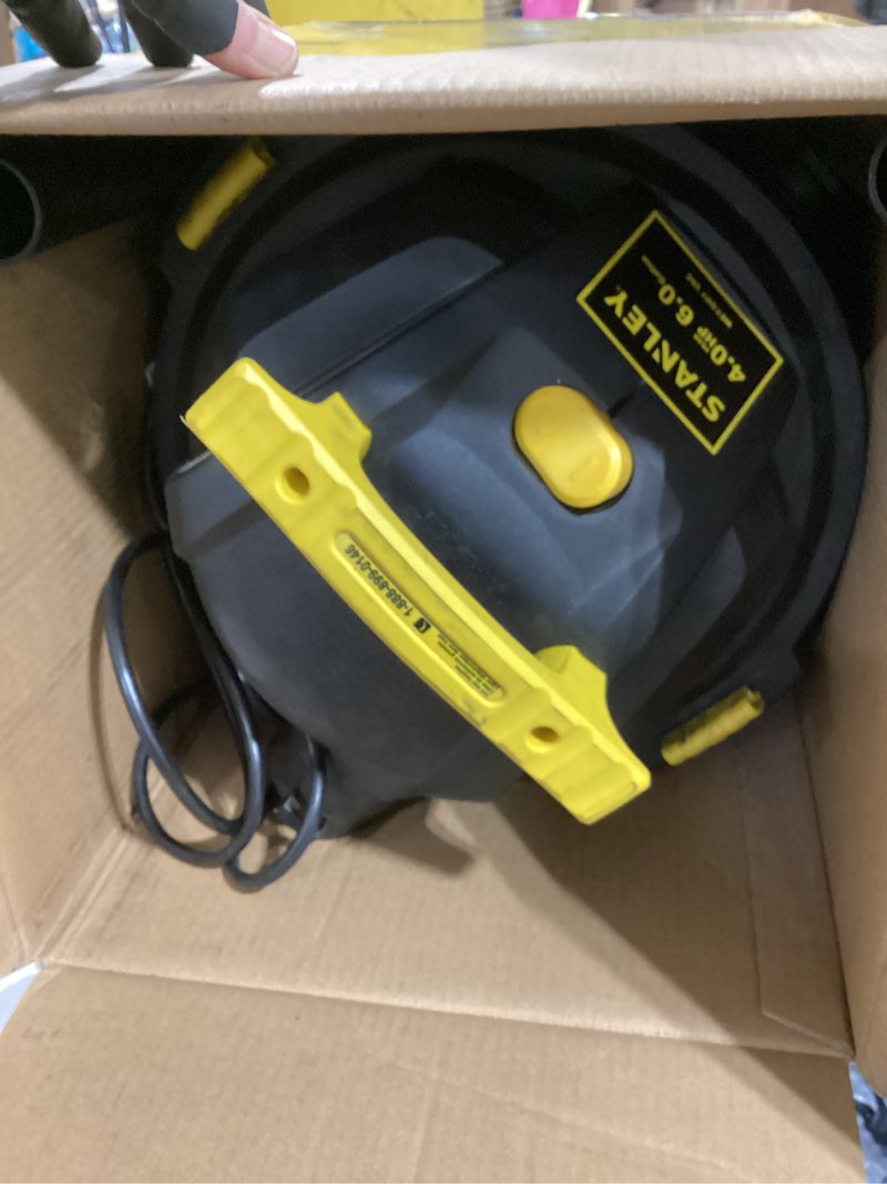 Condition photo showing Good Condition for stanley - sl18116p wet/dry vacuum, 6 gallon, 4 horsepower black black 6 gallon, 4.0 hp ac wet/dry vacuum