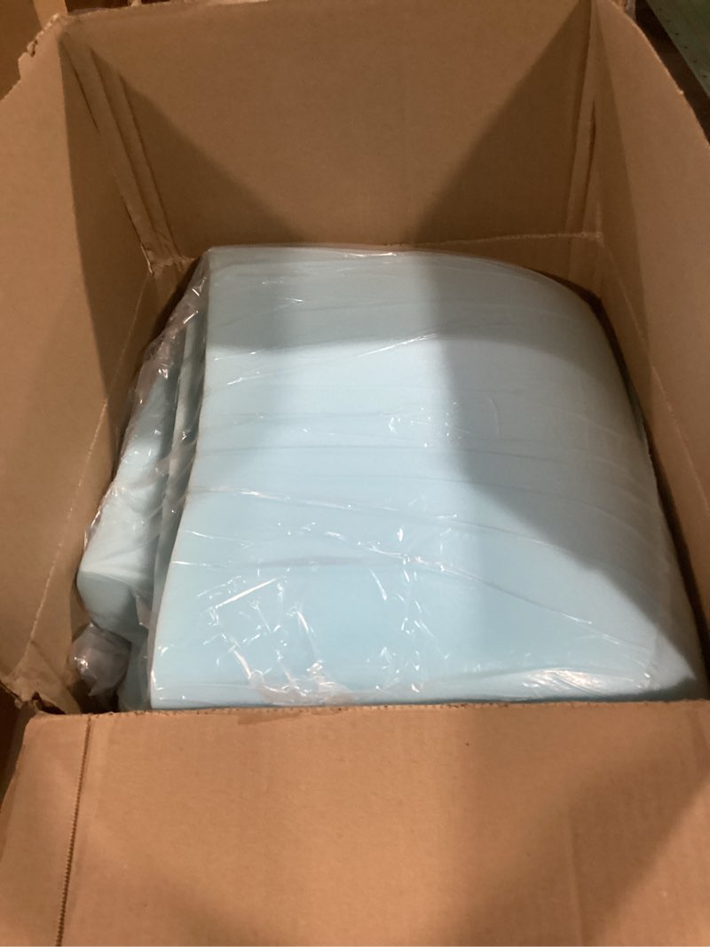 Condition photo showing Good Condition for Airflow Foam Mattress Topper, Egg Crate Foam Pad, Hospital Mattress Pad and Bed Topper for Support, Pressure Relief and Weight Distribution, Hospital Size Mattress, 2x33x72 Made in USA by Foam Global