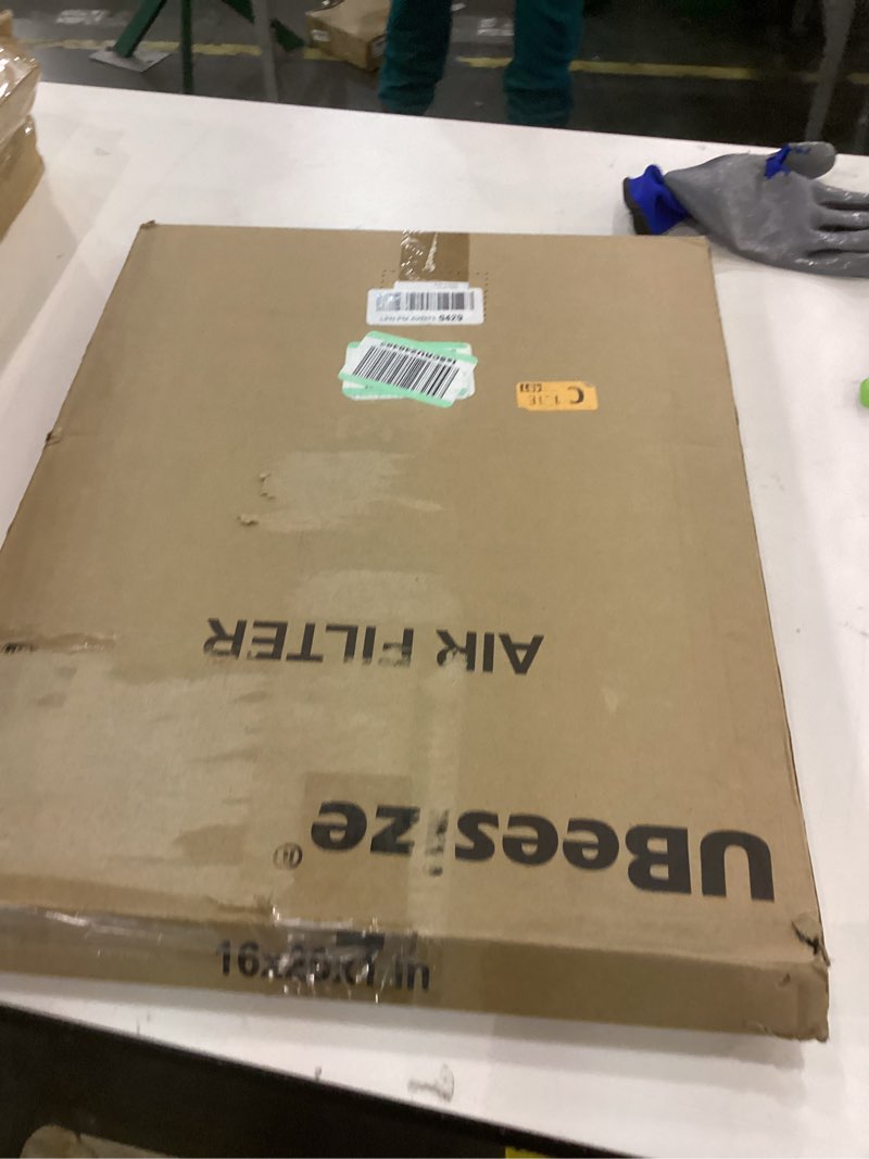 Condition photo showing New/Like New for UBeesize Reusable Air Filter 16x20x1 (9-Pack), MERV 13 MPR 1800 AC/HVAC Furnace Filters,Deep Pleated Air Cleaner, (Actual Size 15.75" x 19.69" x 0.79"),1x Reusable ABS Frame+9 x Filter,Breathe Fresher