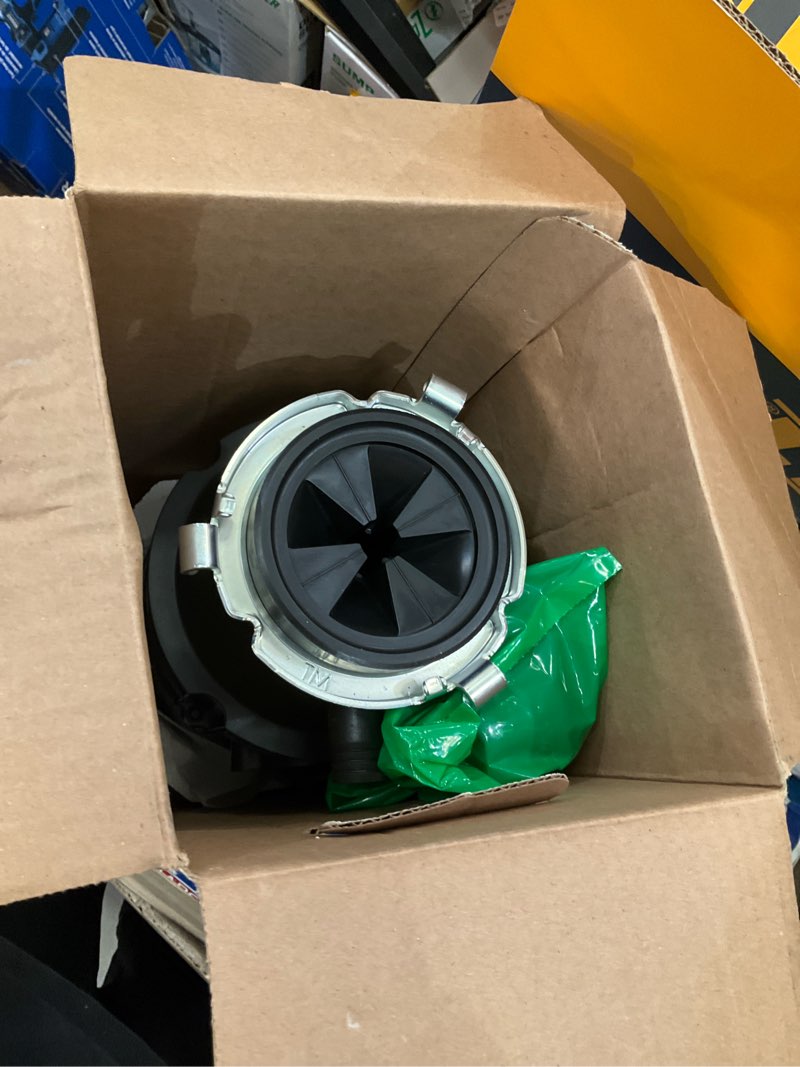 Condition photo showing Good Condition for new insinkerator badger 1xl garbage disposal 1/3 h