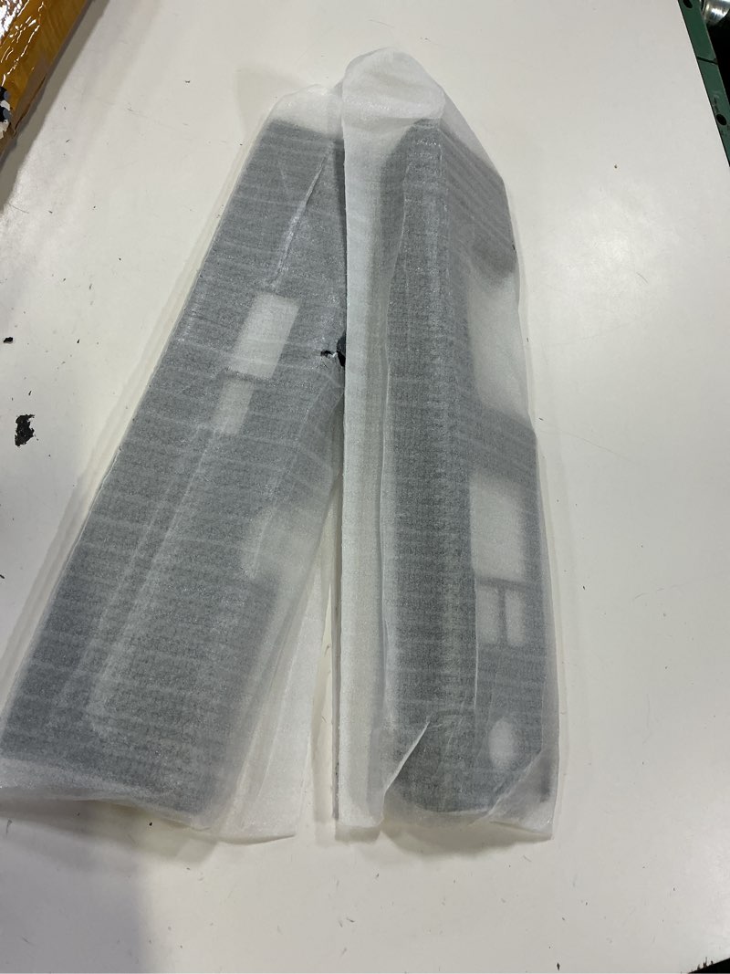 Condition photo showing New/Like New for pair window switch bezel cover front left&right side door switch panel trim carbon fiber compatible with 2006-2009 nissan 350z replaces 80961-cf40e 80960-cf40a
