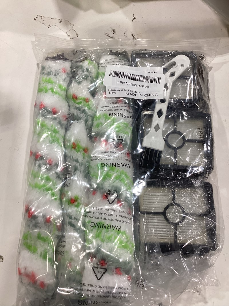 Condition photo showing Good Condition for bvhonwe 6 pack replacement parts for bissell crosswave pet pro 2306a & crosswave 1785 series 3888a vacuum cleaner, 3 pack 2460 brush rolls,3 pack 1866 filters,compare to part 1613568&161-3568,1608684