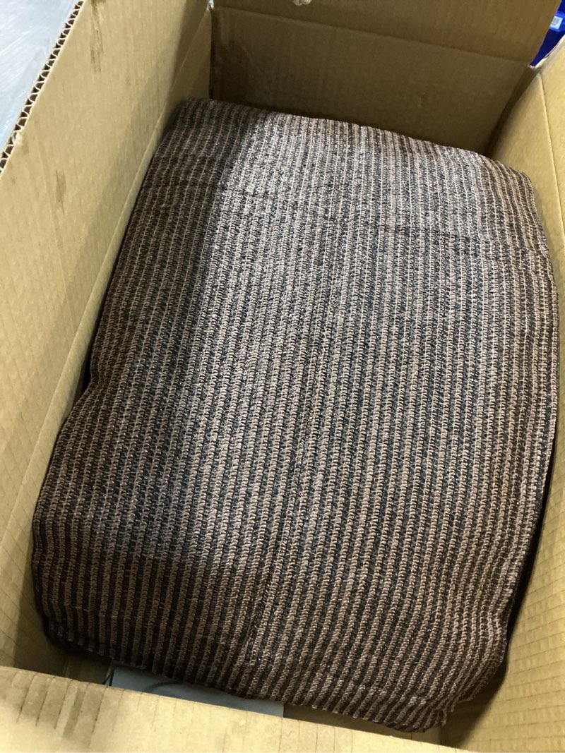 Condition photo showing Good Condition for naway 3'x6' 200gsm hdpe mesh sun shade canopy with grommets,90% uv protection outdoor screen,mocha