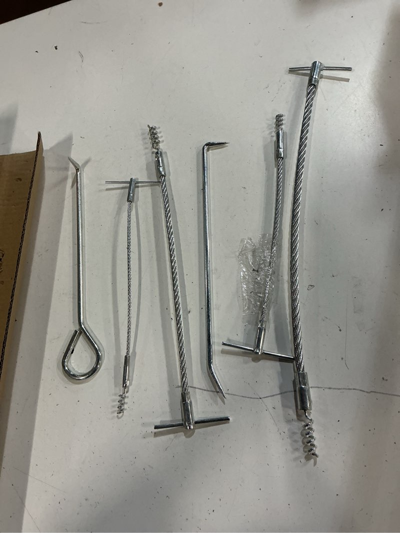 Condition photo showing Good Condition for consfly 6pcs packing extractor tools flexible packing hook set packing puller pulling hook