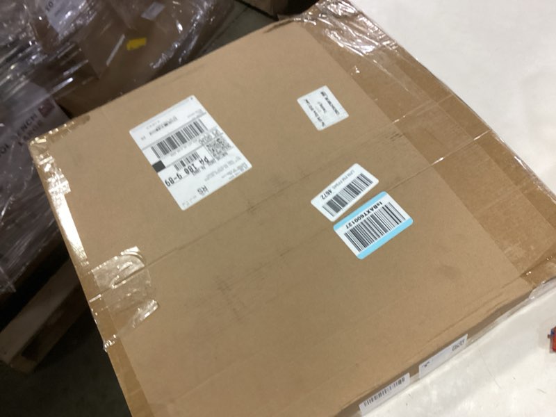 Condition photo showing New/Like New for Large Metal Wall Clock, 20 Inch Retro Decorative Silent, Non Ticking, Battery Operated Modern Big Wood Wall Clock for Living Room, Farmhouse, Bedroom, Fireplace, Kitchen, Office, Home Decor Black Arabic 20in