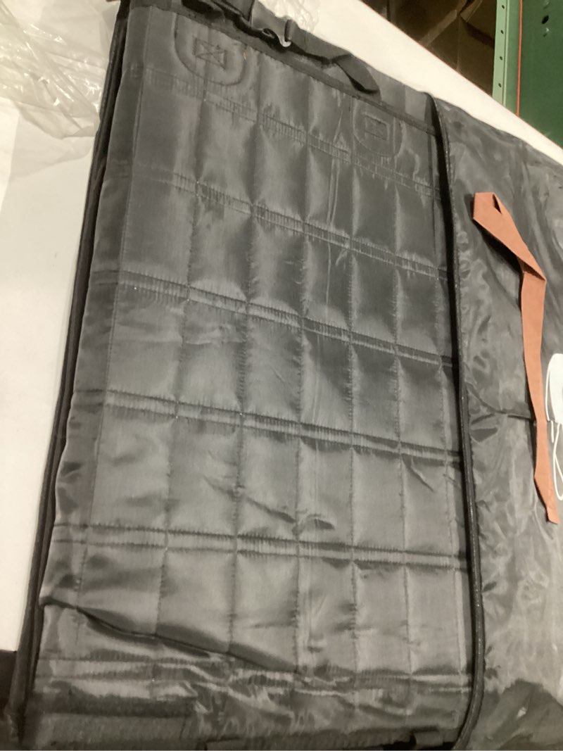 Condition photo showing Good Condition for apetsplanet dog car seat cover for back seat hard bottom - waterproof backseat extender for dogs - pet hammock for car, truck, suv - protector bed with mesh window & storage - gray, with door covers