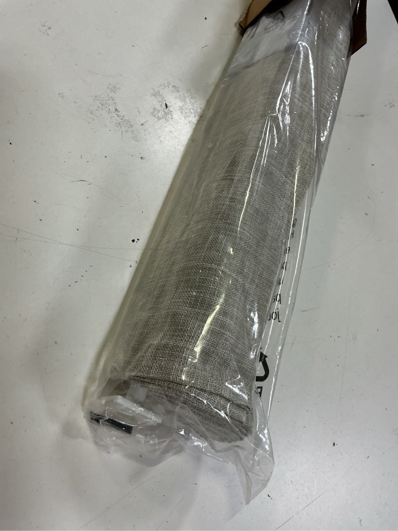 Condition photo showing Good Condition for no drill cordless roman shades for windows, 20" w × 64" h - light filtering - linen - beige light filtering - linen - beige 20" w × 64" h