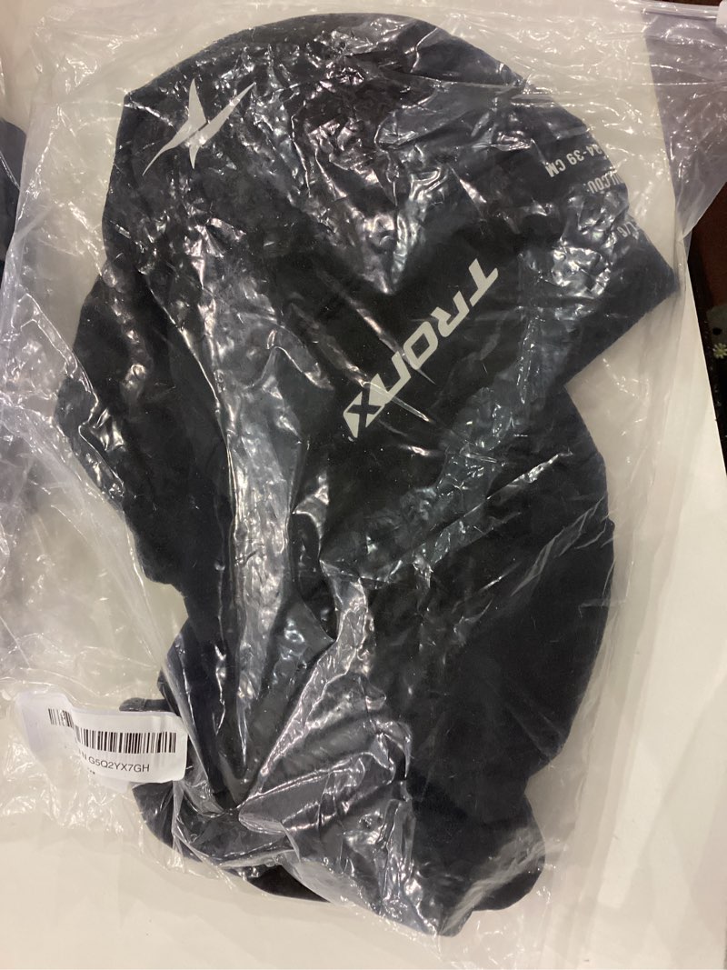 TronX Adult Mens Youth Boys Compression Shirt with Neckguard for Hockey - Long Sleeves with Integrat