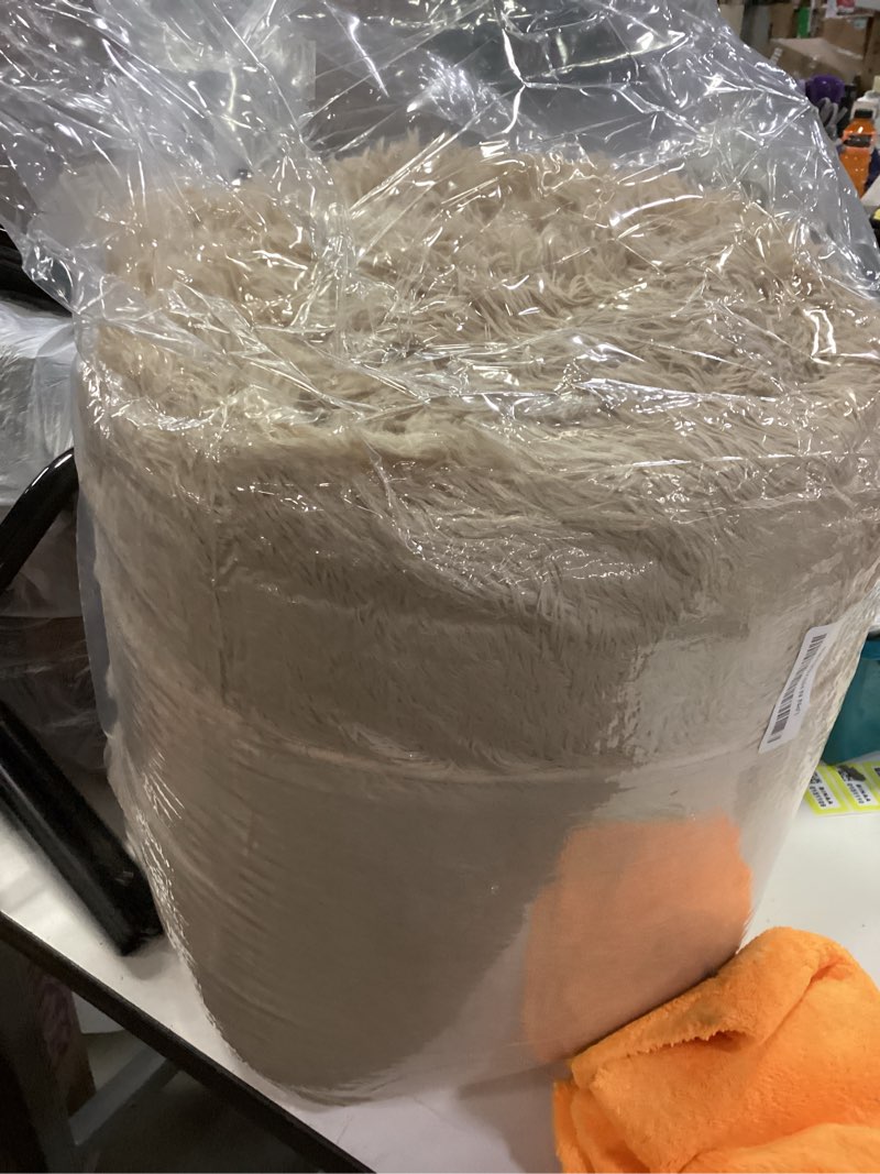 Condition photo showing Good Condition for 9x12 Area Rugs for Living Room, Fluffy Shaggy Rug Soft Carpets, Big Rugs for Bedroom Nursery Kids Room Dorm Home Decor Aesthetic, Light Tan Light Tan 9' x 12' (Rectangular)