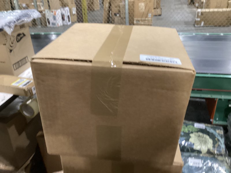 Condition photo showing New/Like New for Napco Stamped Flower Design Moss Green 7 x 6.75 Ceramic Planter Pot with Saucer