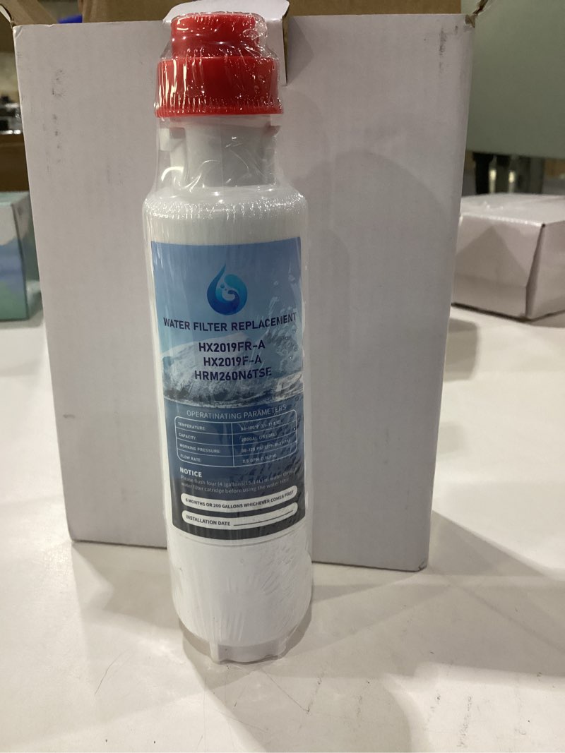 Condition photo showing New/Like New for hx2019fr-a water filter replacement, compatible with hisense hx2019fr-a, hx2019f-a, hrm260n6tse, hrfd560sw, hrcd585bw, hrfd634bw, hrcd650bw, hrcd586tbwb and mora mrm260n6tse 3 pack